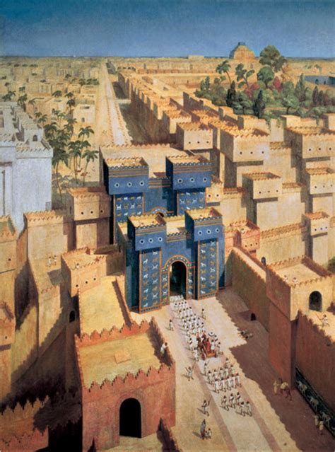 After the Babylonian conquest of the Kingdom of Judah in the sixth century B. . Why did the babylonian empire have city walls